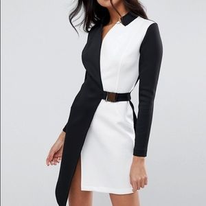 ASOS Color-Block Blazer Dress